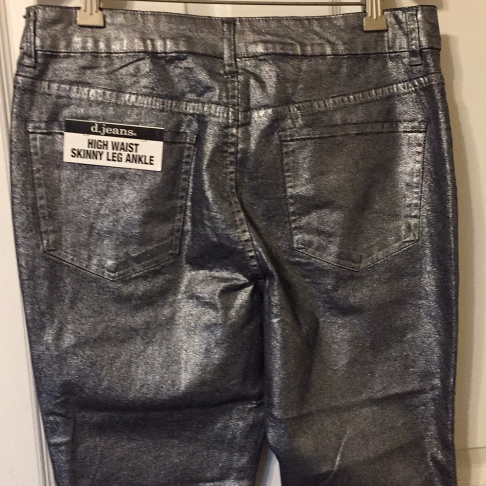 D .jeans high waist skinny leg ankle size 6 new - Picture 5 of 7